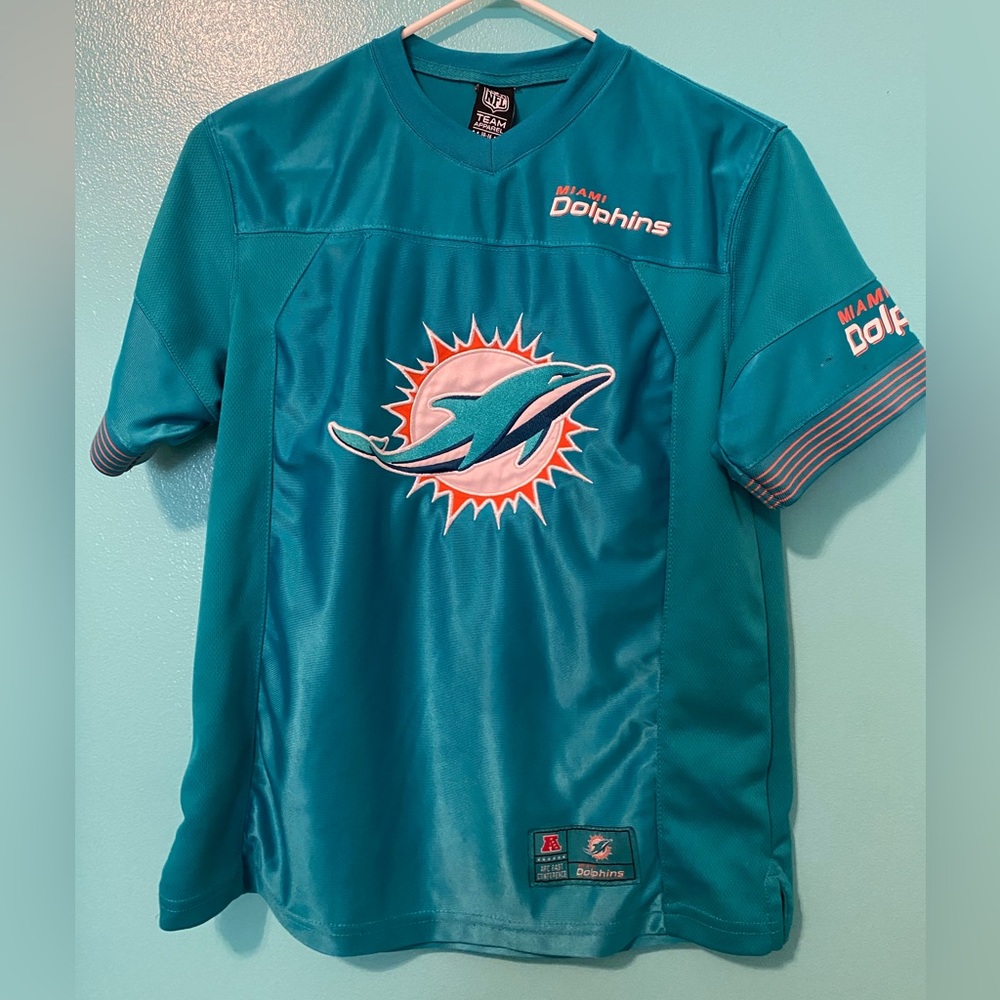 Used Boys Miami Dolphins Football Jersey